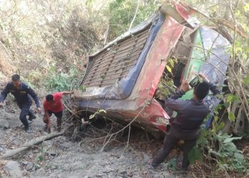 एकाबिहानै दुखद खबर : पाल्पा बस दुर्घटनामा दुईको मृत्यु ४ को अवस्था गम्भीर