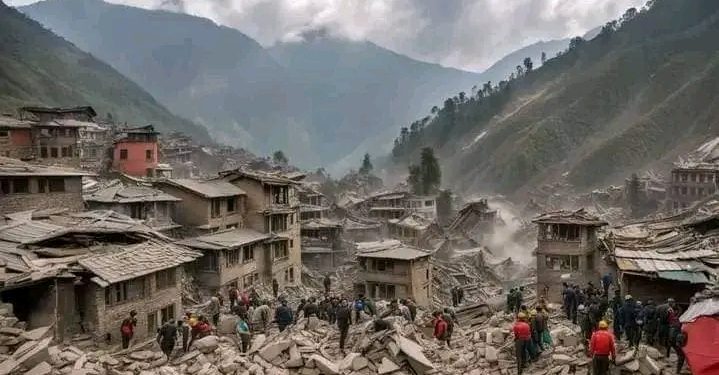 क्रान्तिकारी कम्युनिष्ट पार्टी सुदुरपश्चिमले भुकम्प पिडितलाई चामल र कपडा सहयोग गर्ने