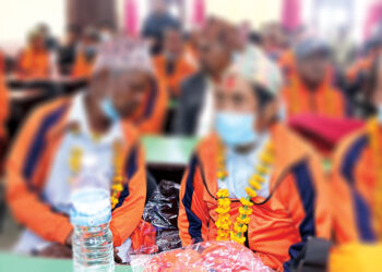 जाँडरक्सि खाने ६० जनालाई गाँउपालिकाले गर्यो सम्मान