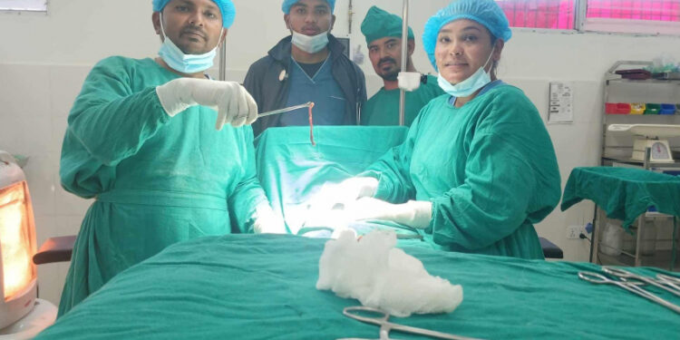बाजुरा अस्पतालमा पहिलो पटक एपेन्डिसाइटिसको शल्यक्रिया