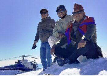 बडीमालिका दर्शनका लागि हेलिकोप्टरबाट तीन दिनमा ५० जना पुगे