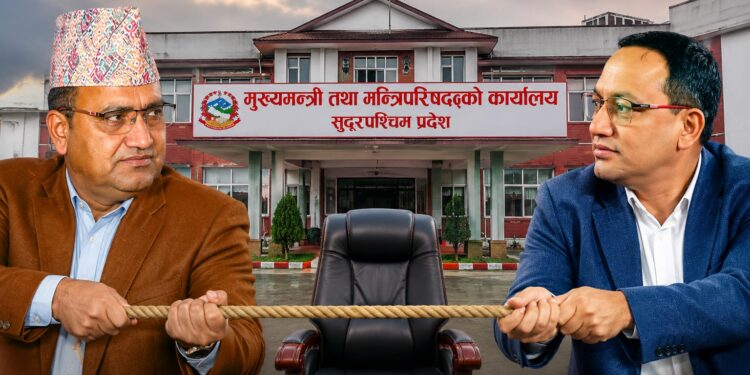 मुख्यमन्त्रीको कुर्सीमा नेकपा भित्रै तानातान, भट्ट र घामी आमनेसामने