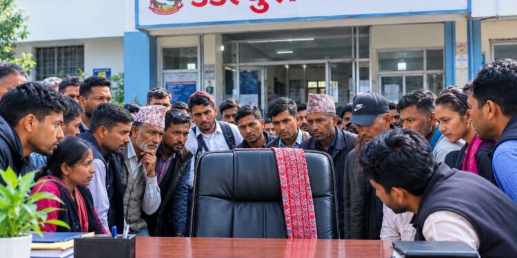 डडेल्धुरा अस्पताल अध्यक्षको कुर्चिमा २० जनाको आँखा